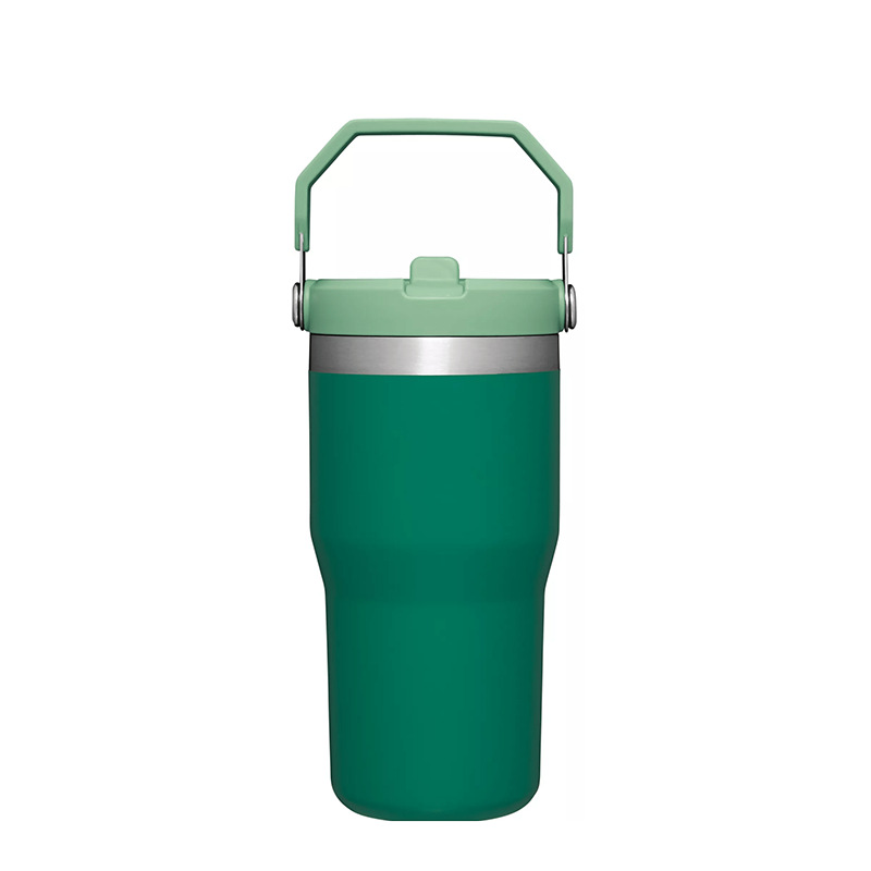 20 Oz Vacuum Flip Straw Tumbler (Silk-screen / Laser Engraved) 13