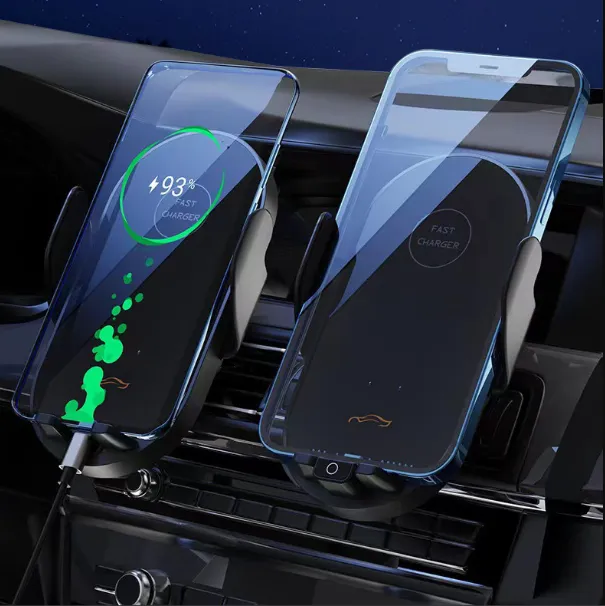 66W Fast Wireless Charging W/ Car Phone Mount 3