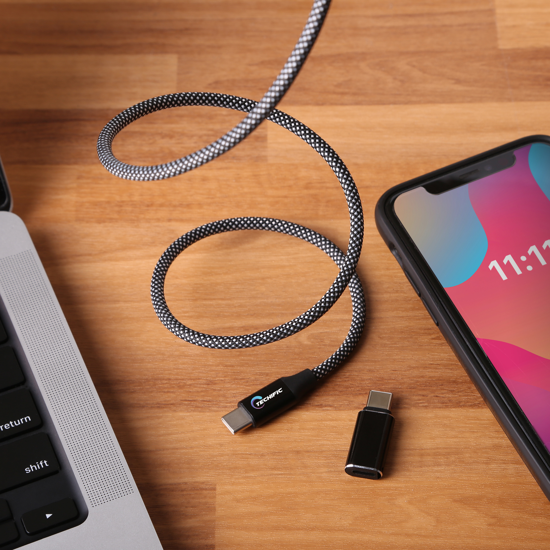 Coil Up Magnetic Charging Cable 8