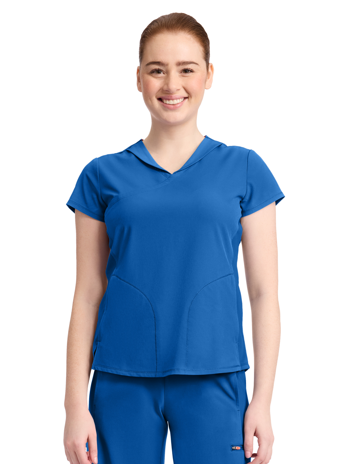 Infinity GNR8 - Women's 2-Pocket Mock-Wrap V-Neck Top 12