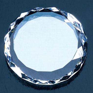 ROUND GEM-CUT PAPERWEIGHT 1