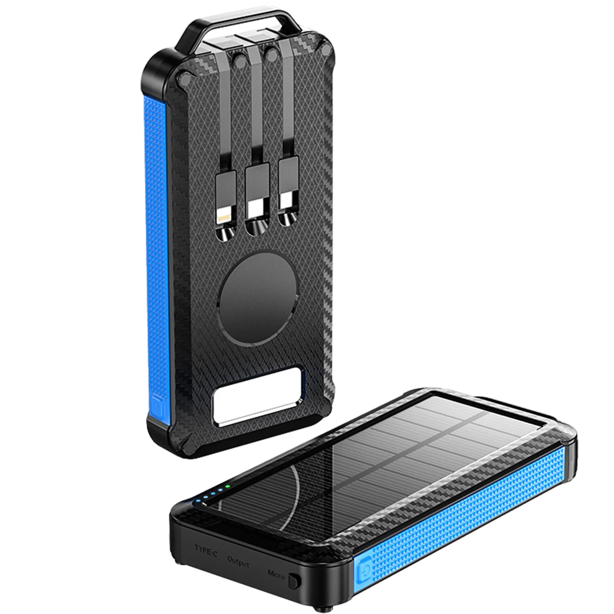 Multi-Function Solar Panel Mobile Power/10000mah 3
