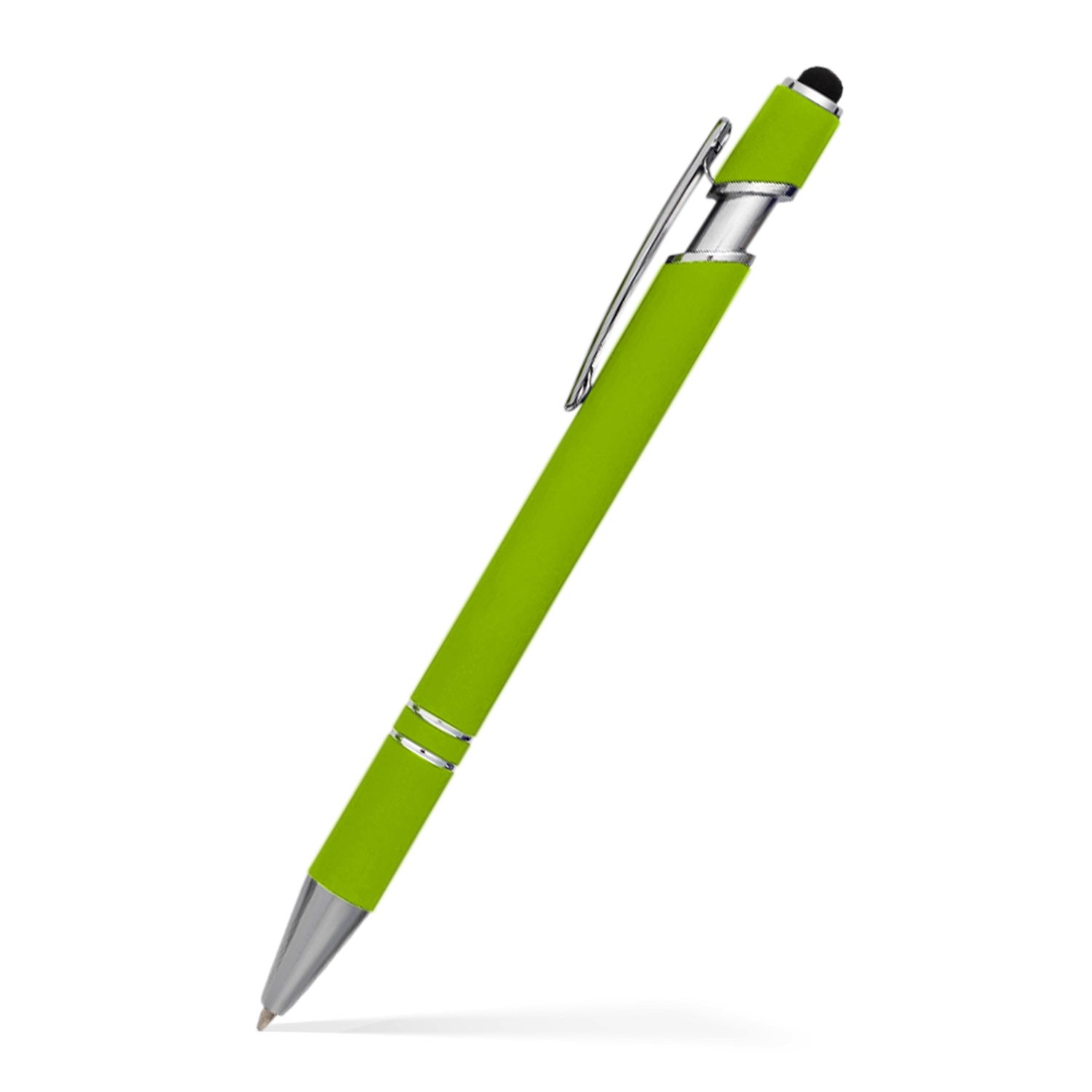 Alexandria Stylus Satin Soft Touch Click Metal Pen 21