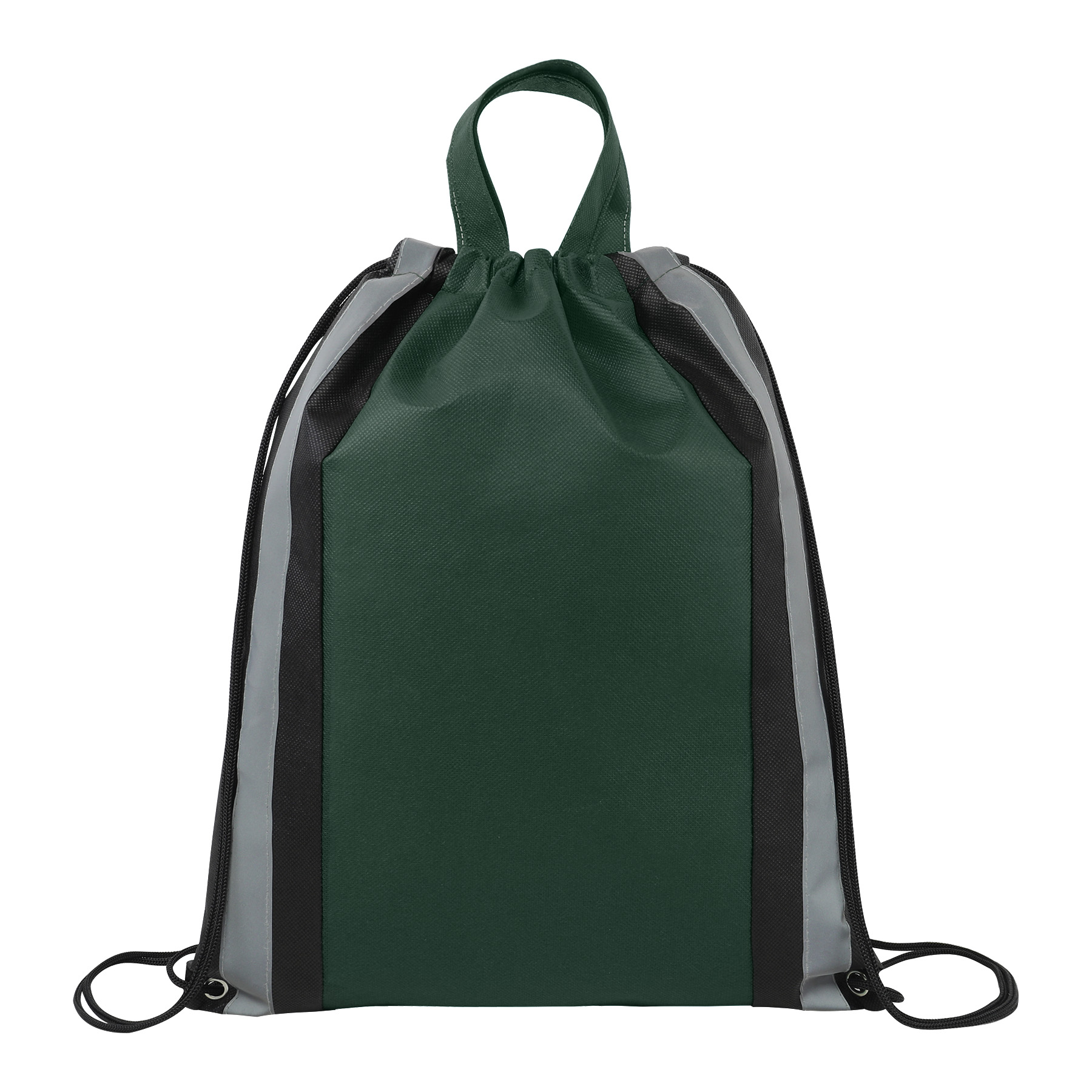 Small Reflective Non-Woven Drawstring Bag 3