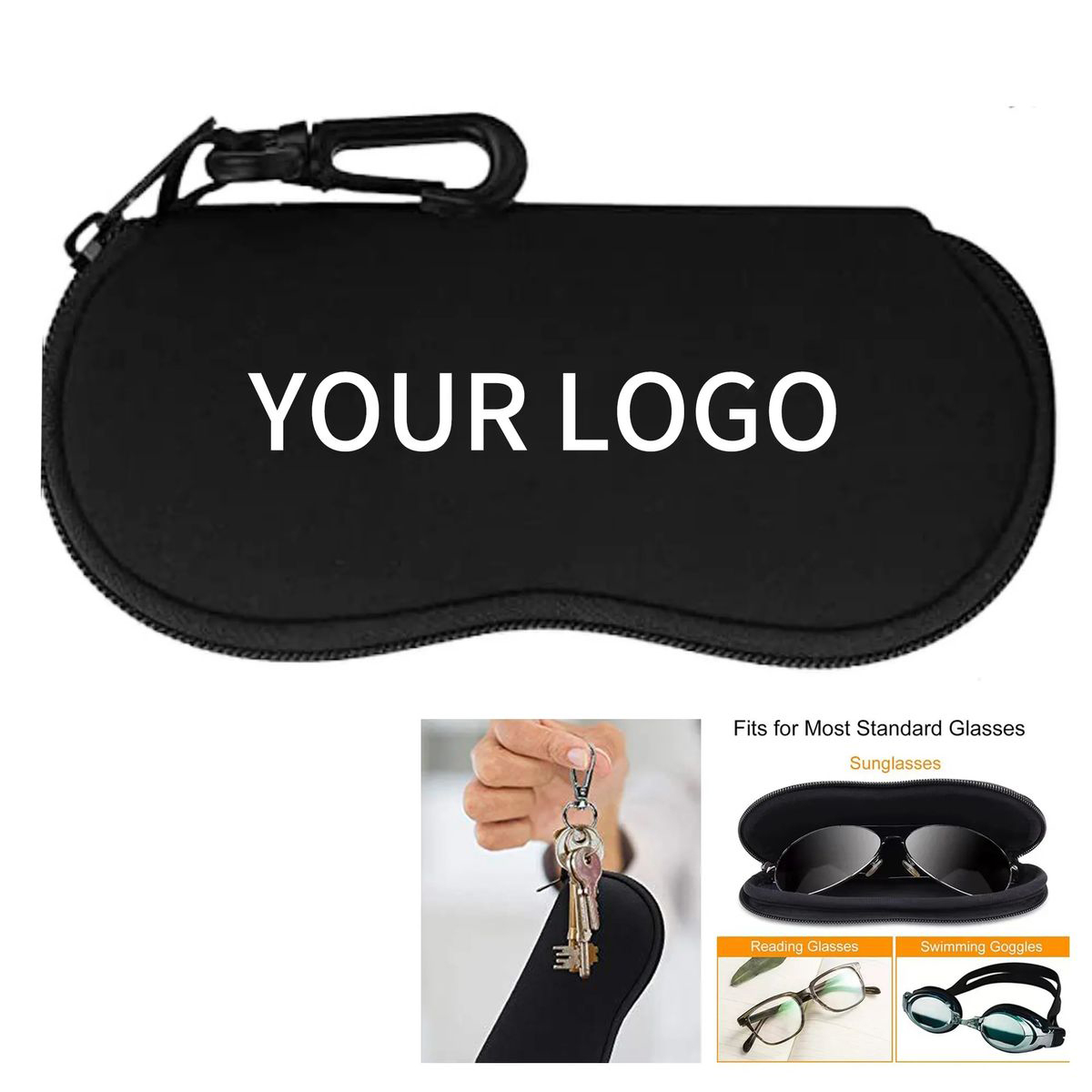 Diving Fabric Protective Glasses Pouch 1