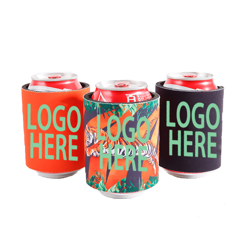Full Color Neoprene Slap Wrap Can Coolie 3