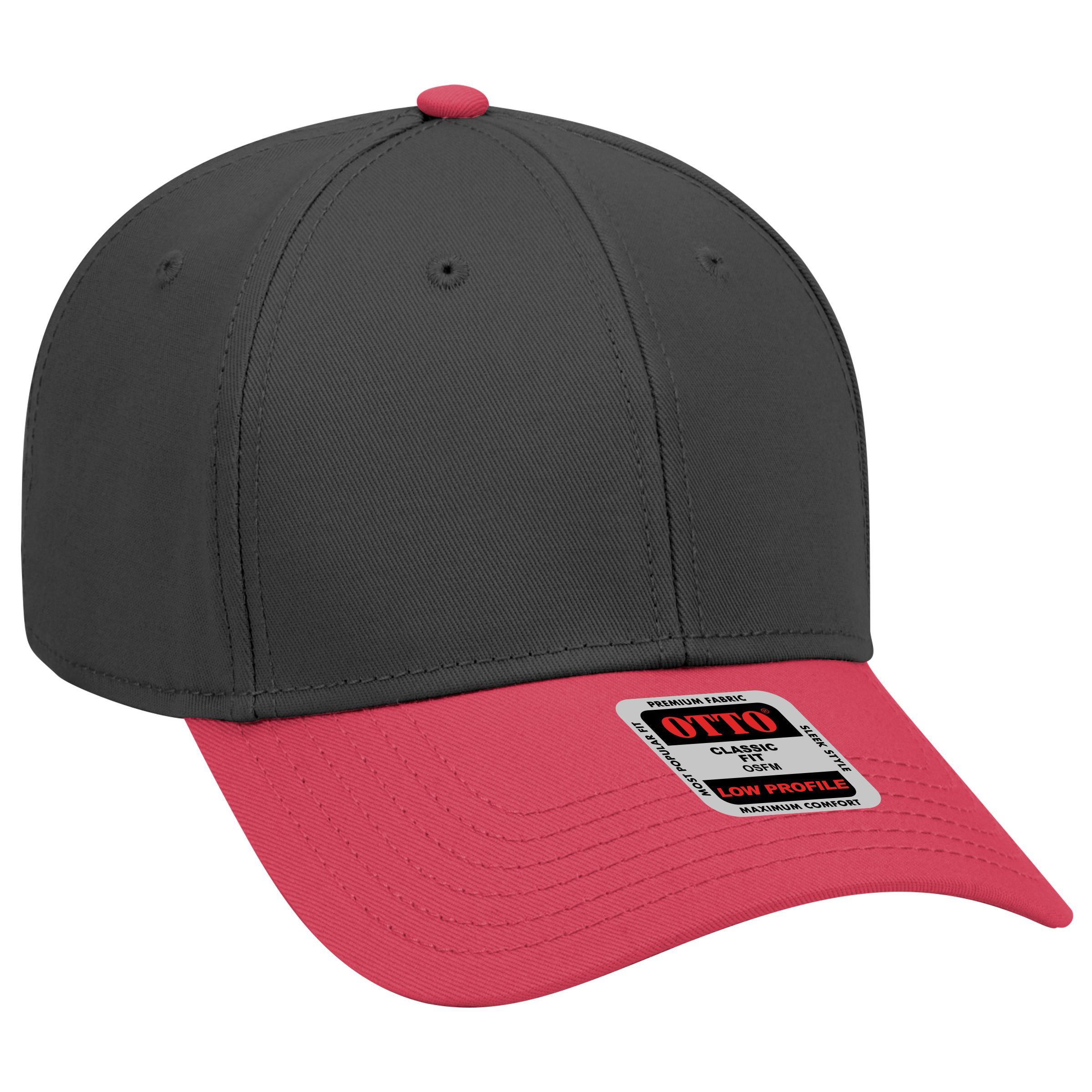 OTTO CAP® 6 Panel Low Profile Baseball Cap 40