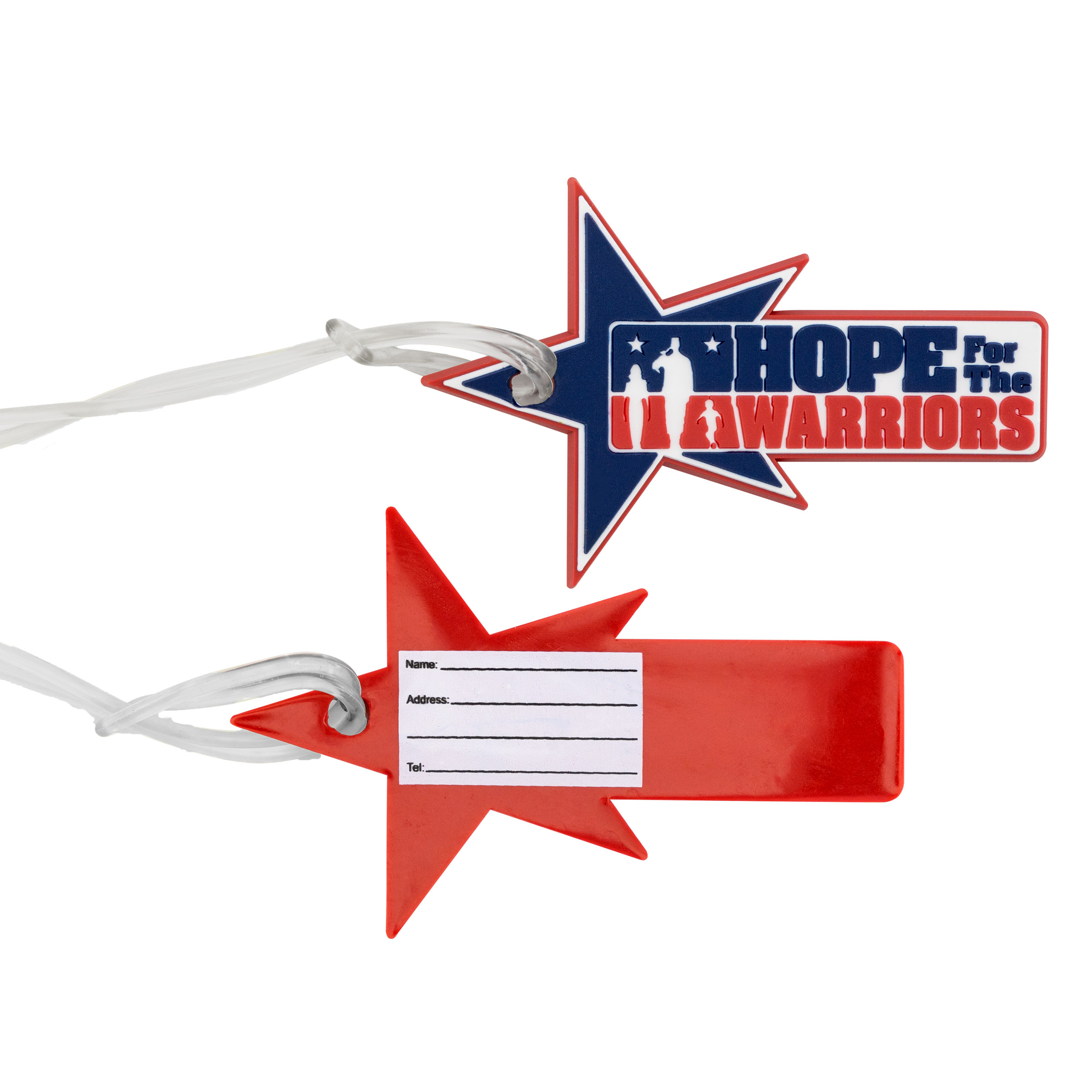 Custom PVC Luggage Tags (Write-on Back) 22