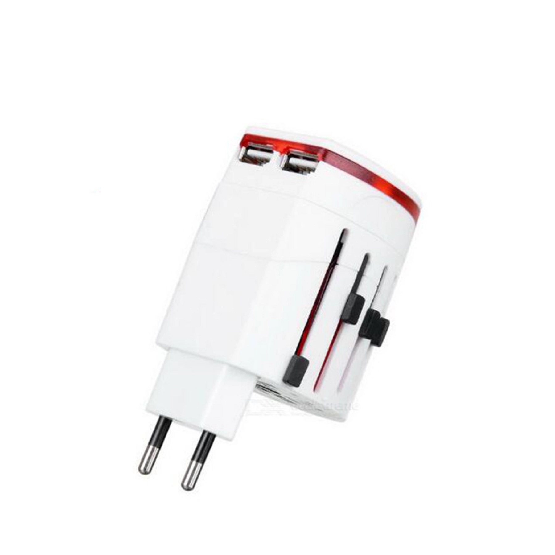 Universal Travel Adaptor Plug with 2 USB Ports 6