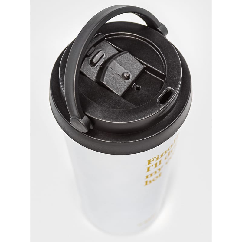 17 Oz. Custom Printed Travel Coffee Tumblers With Handle 10