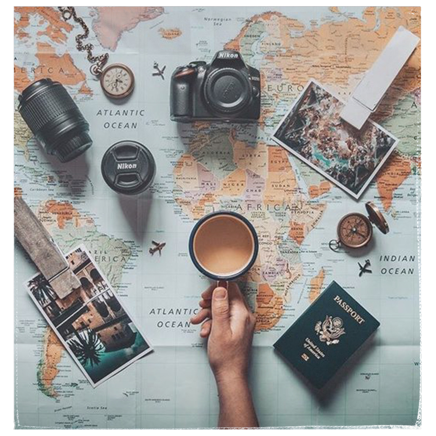 21" x 21"  Sublimation Micro-Peach Bandanas 5