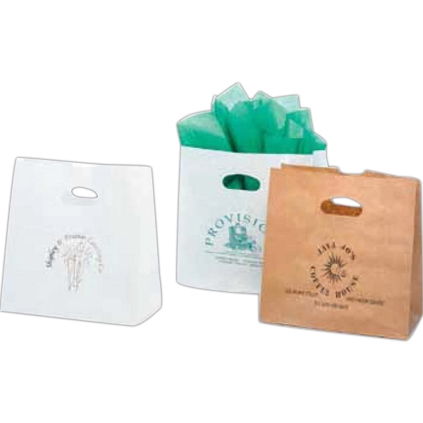 Die Cut Paper Bag - Ink Imprinted 1