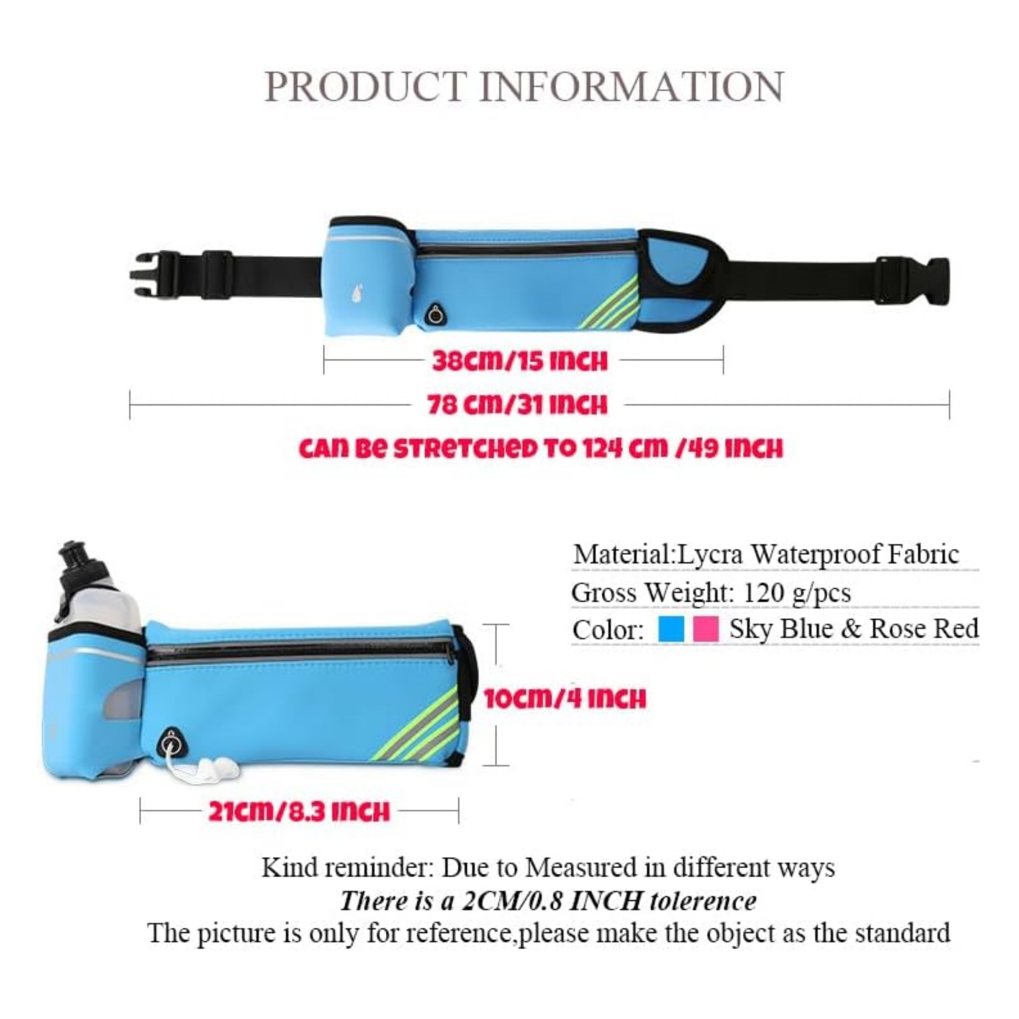 Running Belt Waist Bag 6