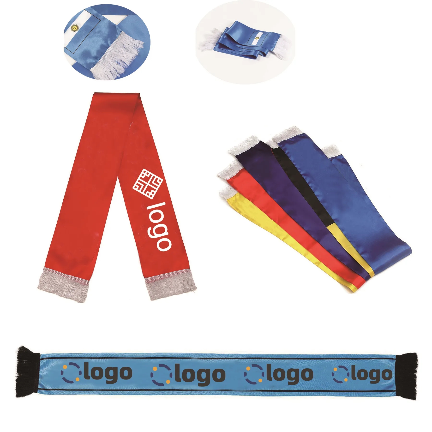 Custom Printed Stadium Scarf 2