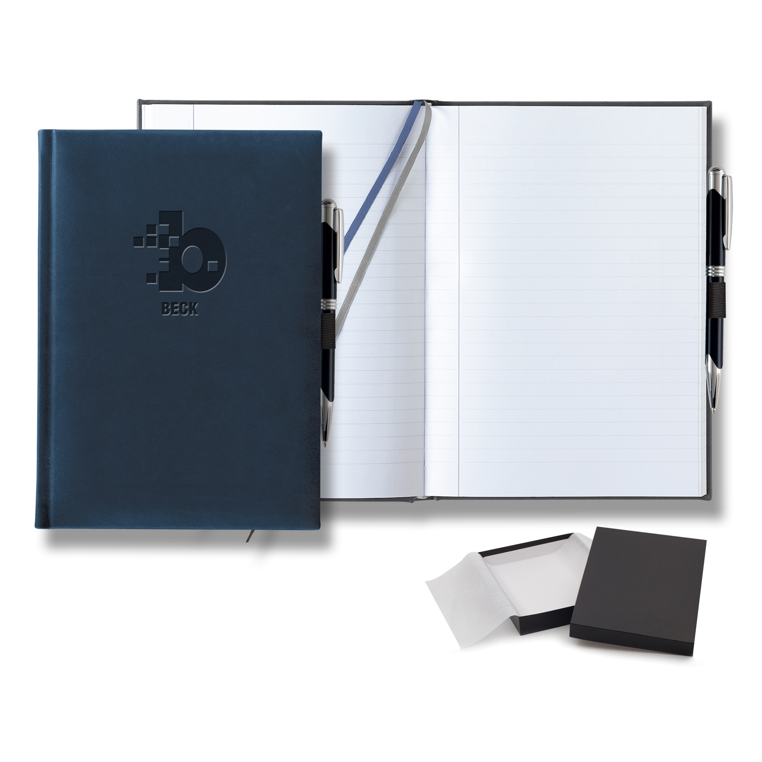 Castelli Tucson Grande Lined White Page Journal Gift Set 13