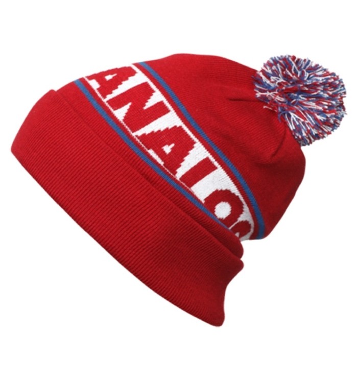 Jacquard Knit Hat 1