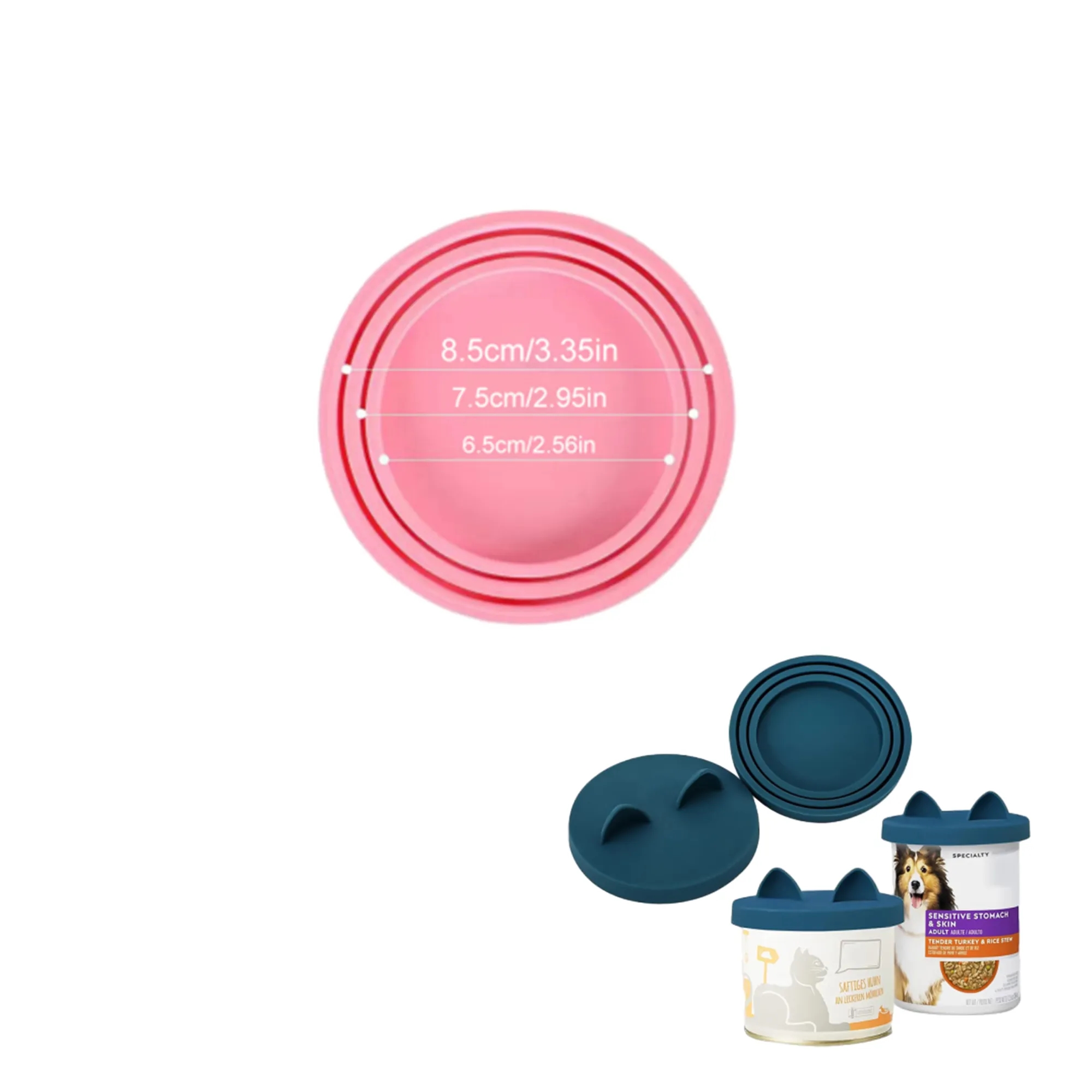 Universal Food Sealing Lid Pet Can Cover 4