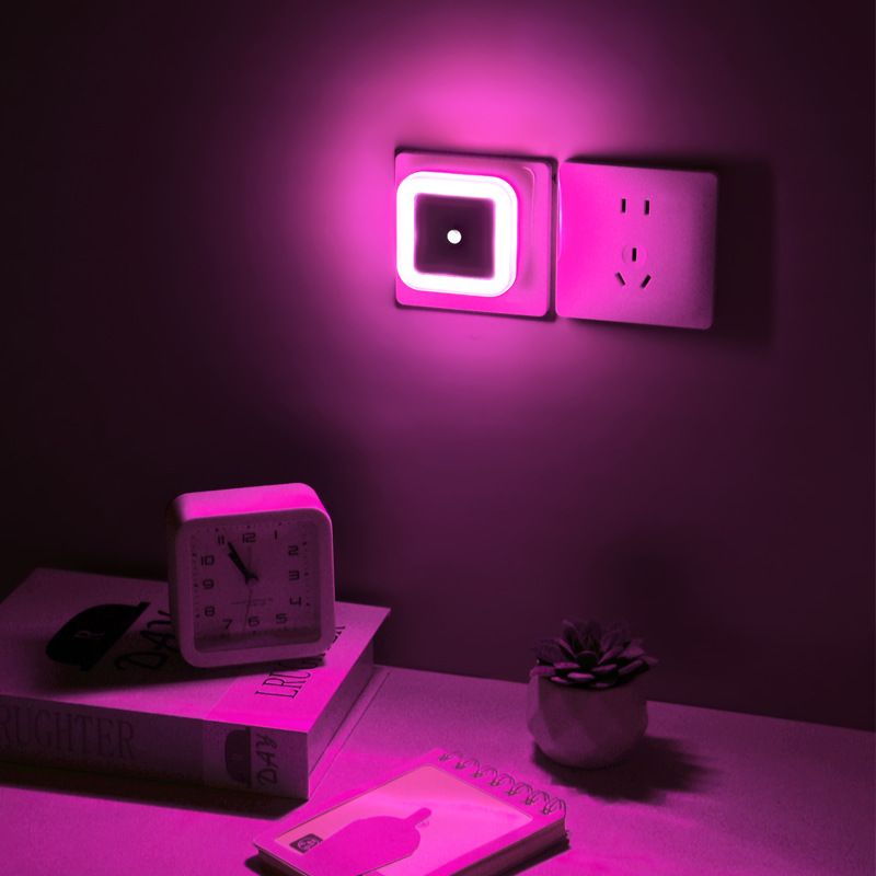 Plug-in LED Sensitive Night Light for Bedroom Hallway 4