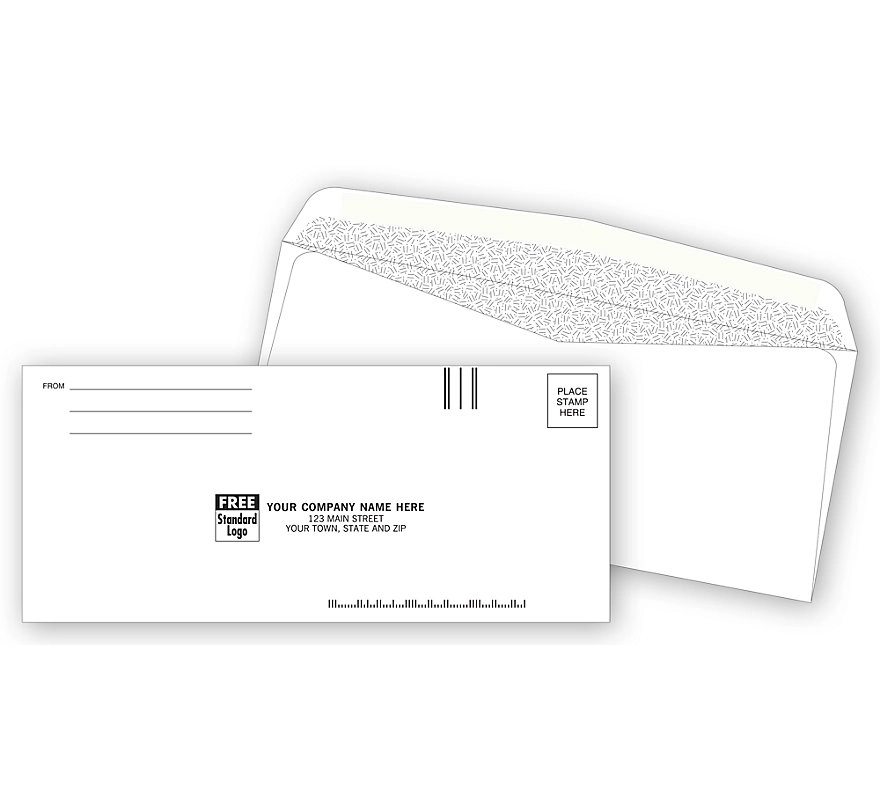 Envelopes, Number 9 courtesy reply 2