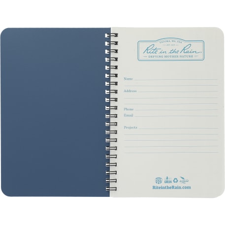 4.6” x 7” Rite in the Rain Side Spiral Notebook 42