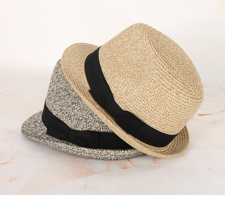 Straw Trilby Hat 6