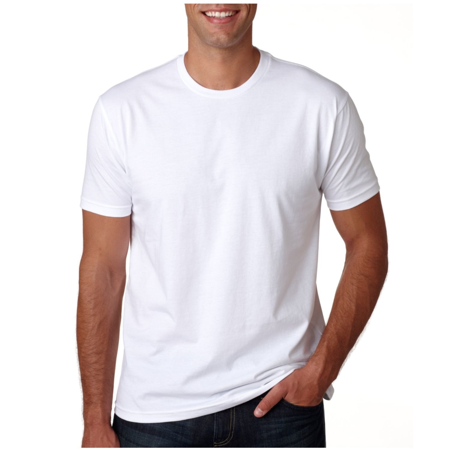 Next Level 4.3 oz. 100% Combed Cotton Mens Half-Sleeve T-shirts