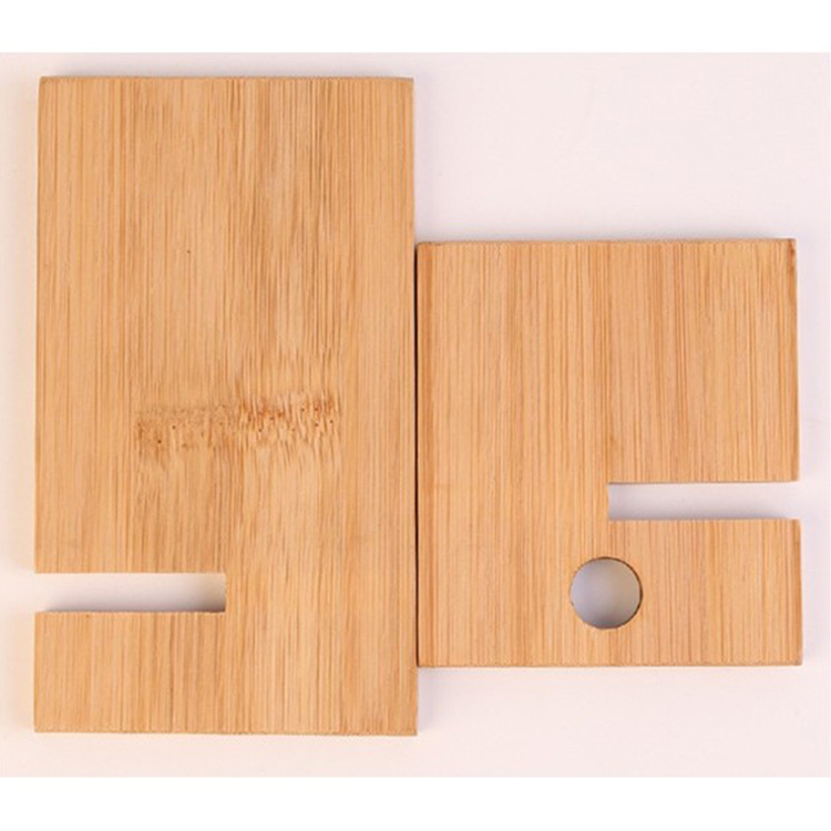 Creative Bamboo Cell Phone Stand 4