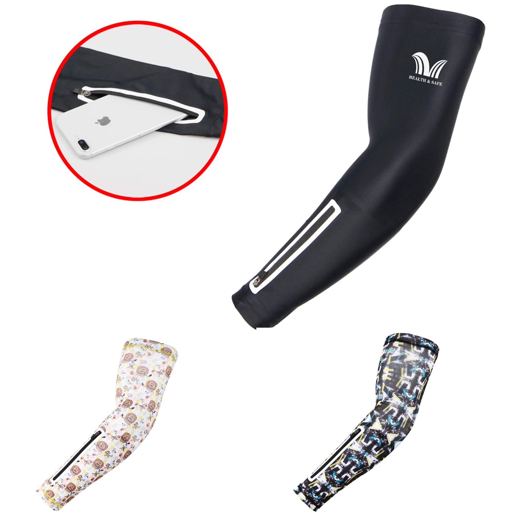 Sport Arm Sleeves w/ Pocket 4