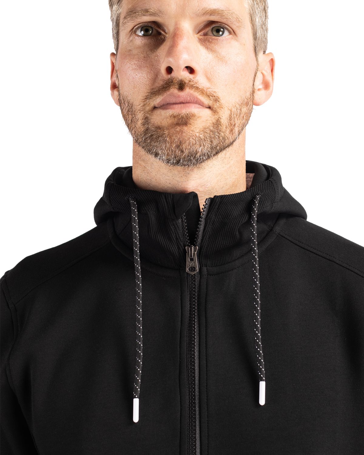Roam Eco Half Zip Recycled Mens Hooded Pullover