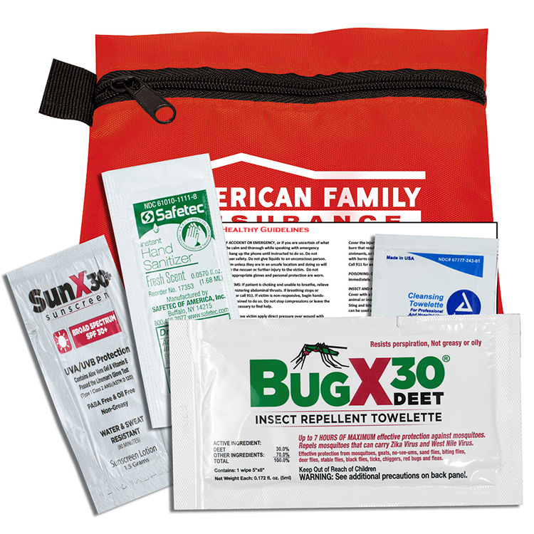 'Stay Safe Kit' 4 Piece Insect Repellent Kit in Zipper Pouch 26