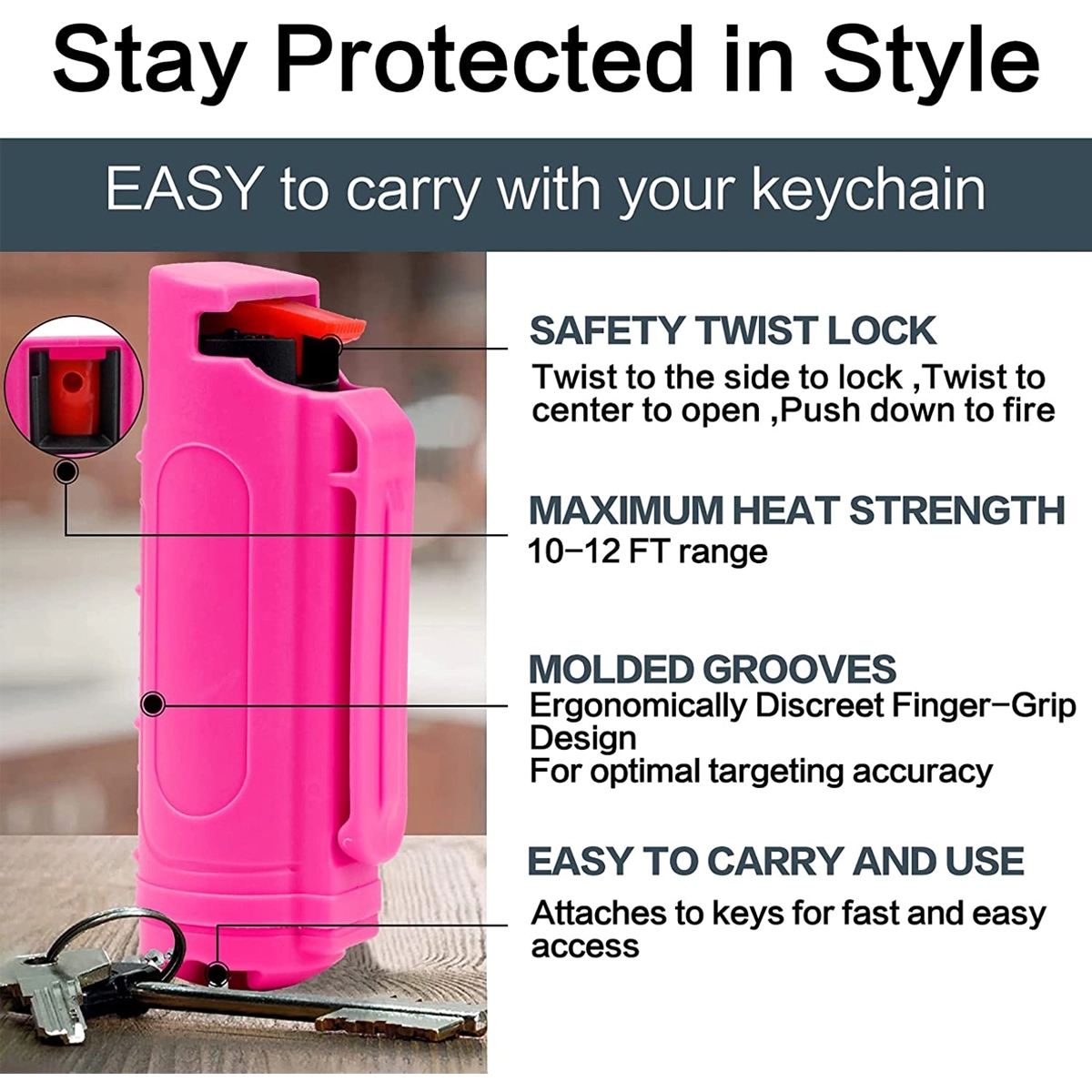 Max Strength Pepper Spray 3