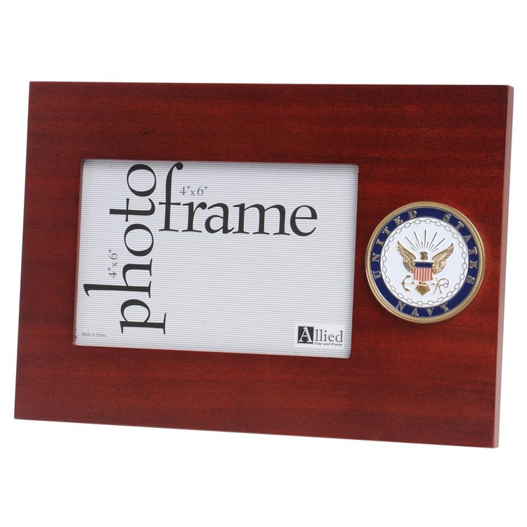 U.S. Navy Medallion 4-Inch by 6-Inch Desktop Picture Frame 2