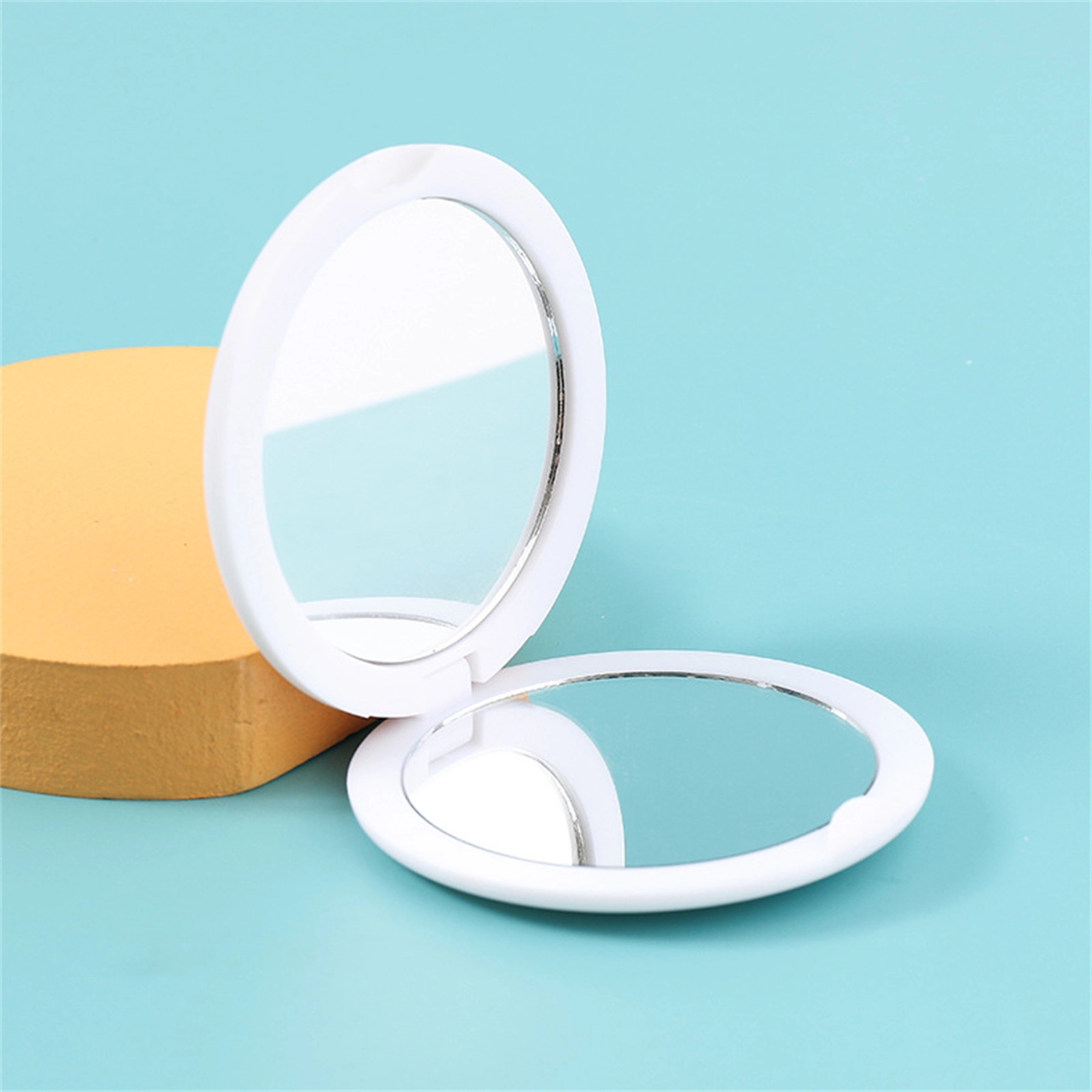 Custom Double Sided Mini Makeup Mirror 4