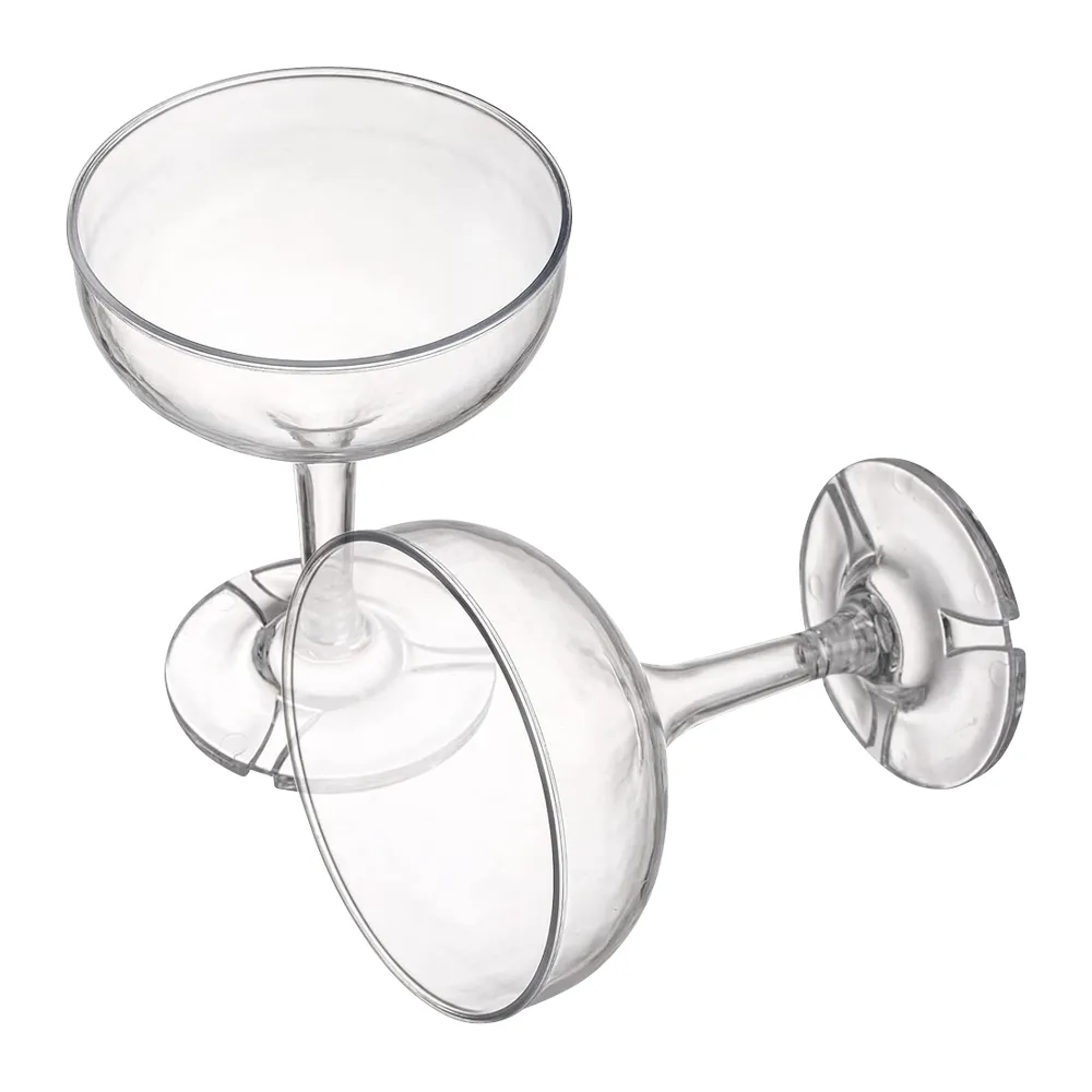 5oz. Acrylic Martini Coupe Glass 2