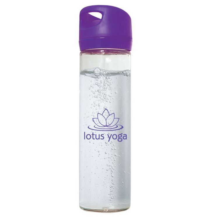 500 Ml. (17 Fl. Oz.) Single Wall Glass Water Bottle 2