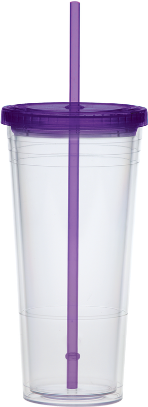 Extra Large Carnival Cup-Color Straw and Lid 36
