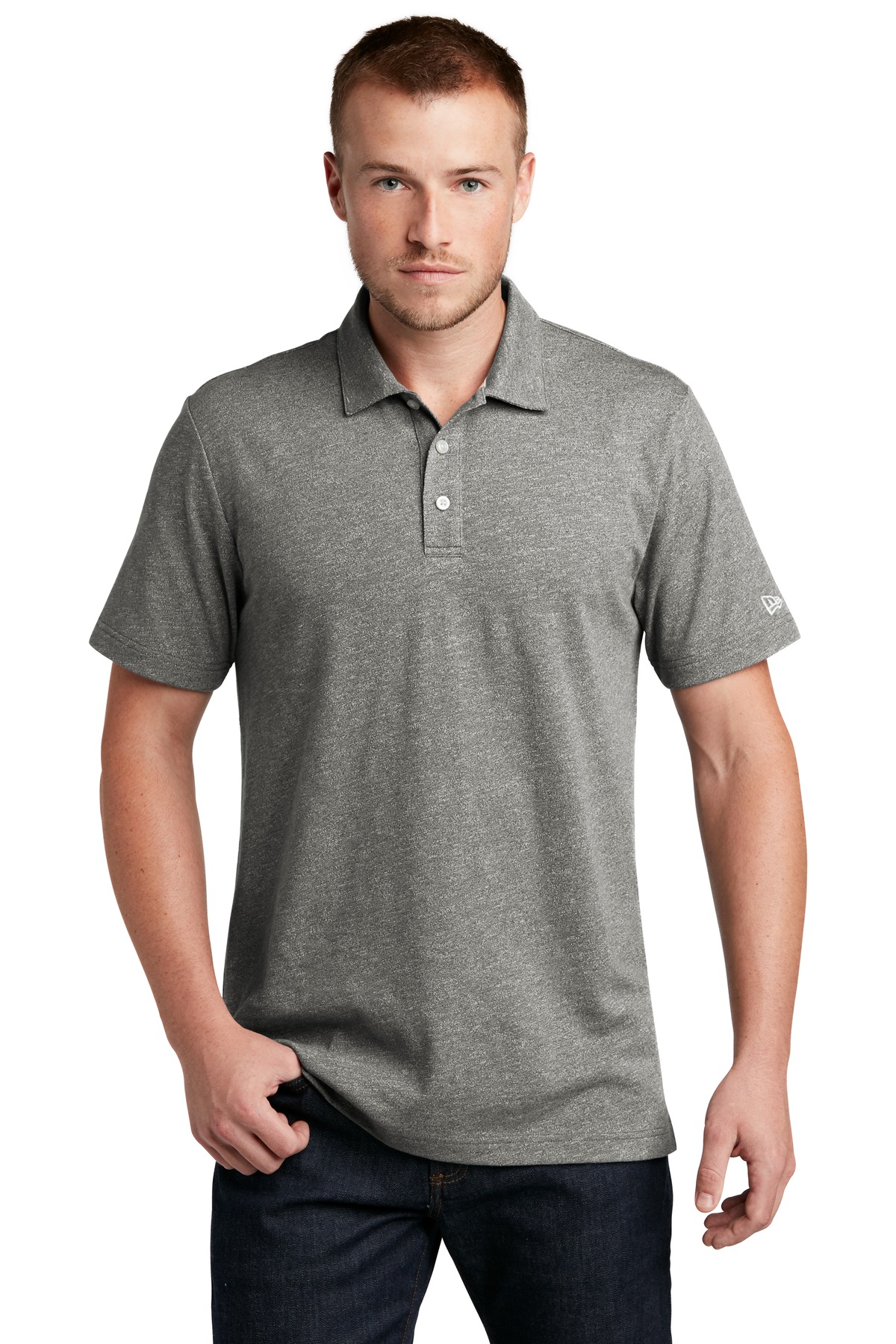 New Era Slub Twist Polo NEA301 3