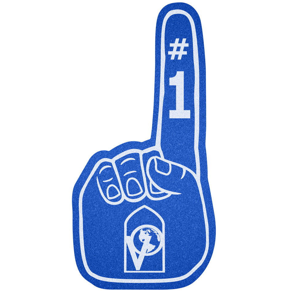 16" Rounded Foam Hand 10