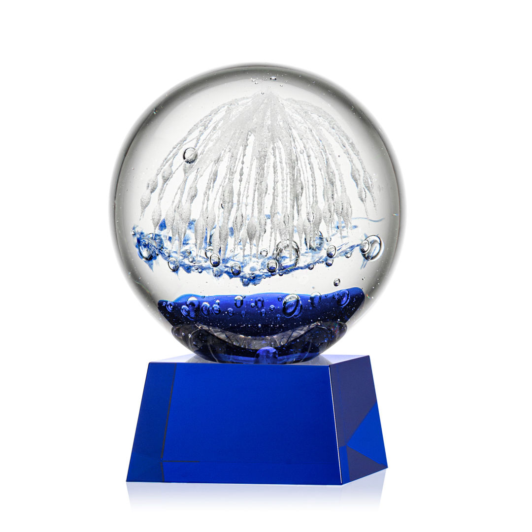 Starburst Award on Robson Base - Blue 3