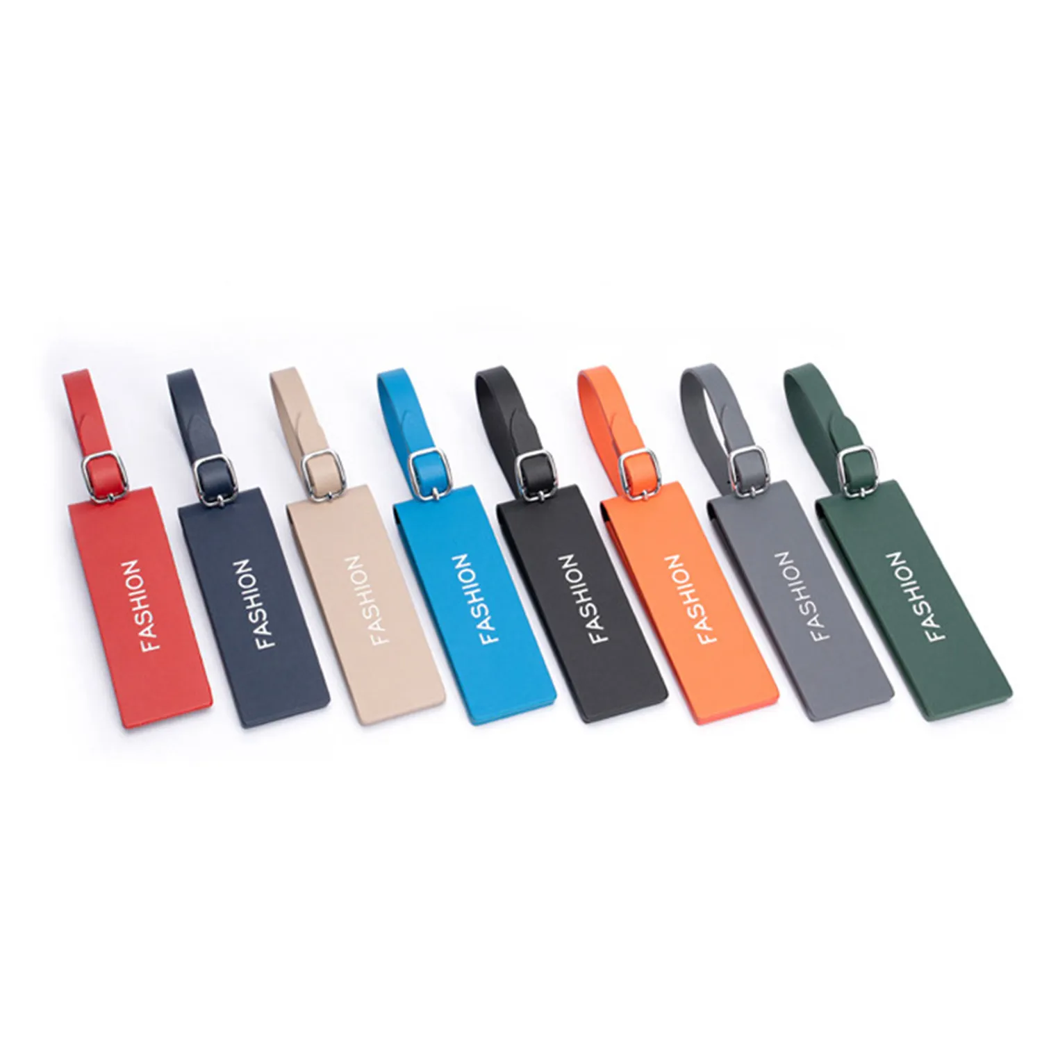 PU Leather Magnetic Luggage Tag 4
