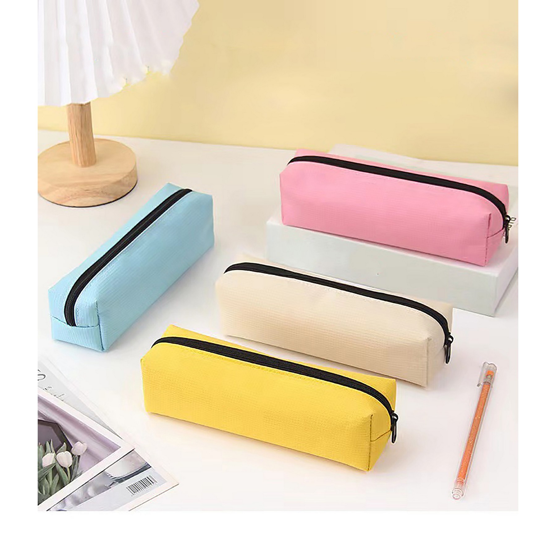 Oxford Zipper Pencil Case/Bag 4