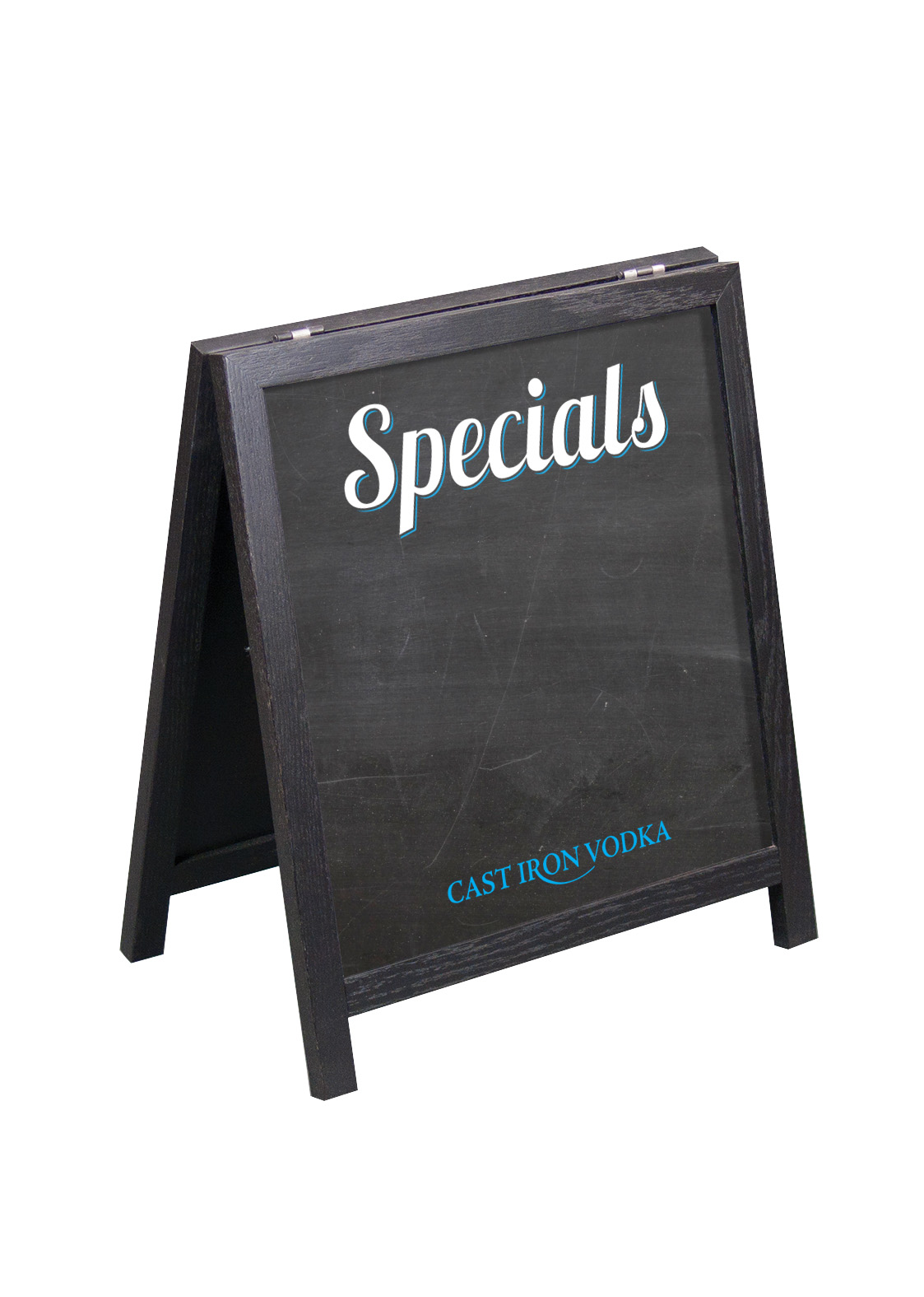 Countertop A-Frame Chalkboard with Header 10"W x 10"H