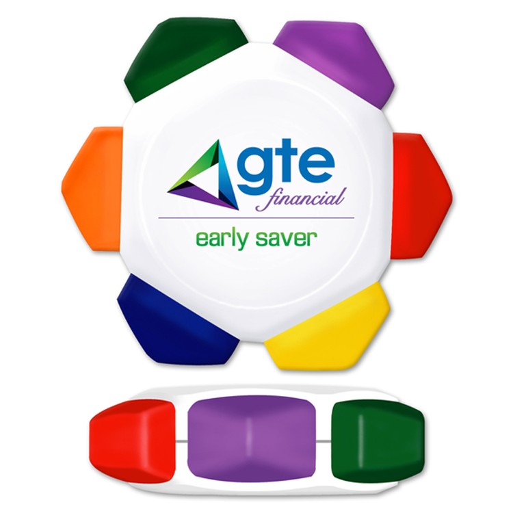 Crayo Craze Six Color Crayon Wheel