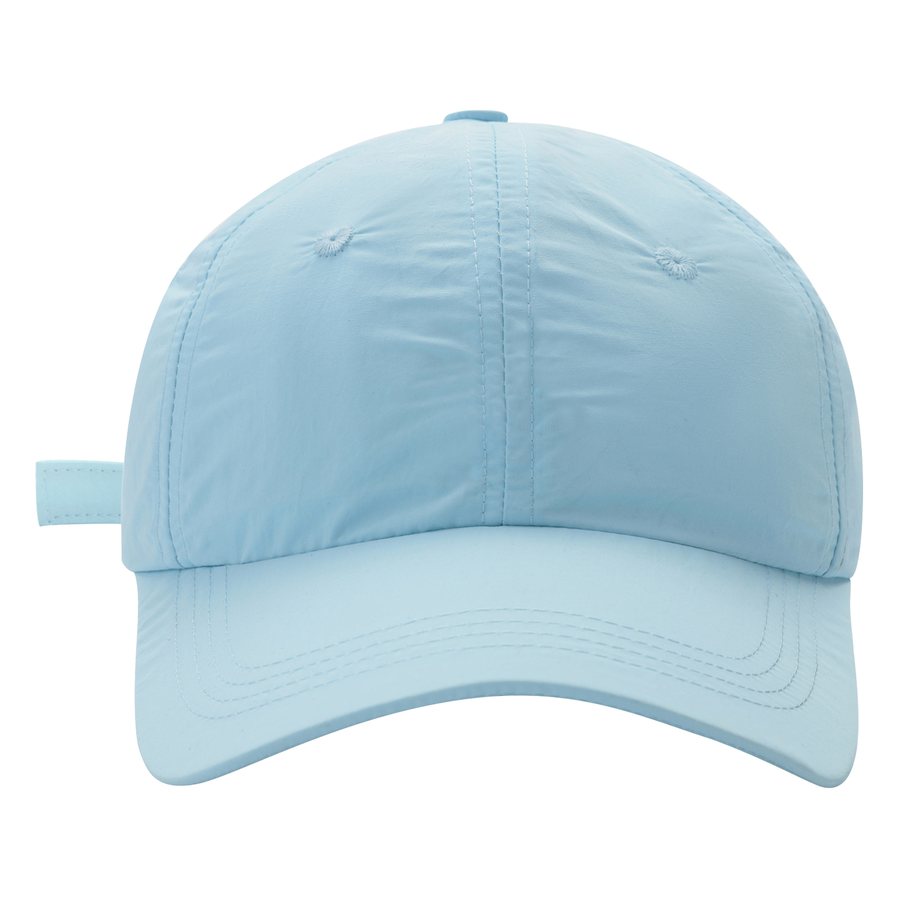 Outdoor Six-Panel Polyester Quick-Drying Embroidery Baseball Caps With Metal Closure 14