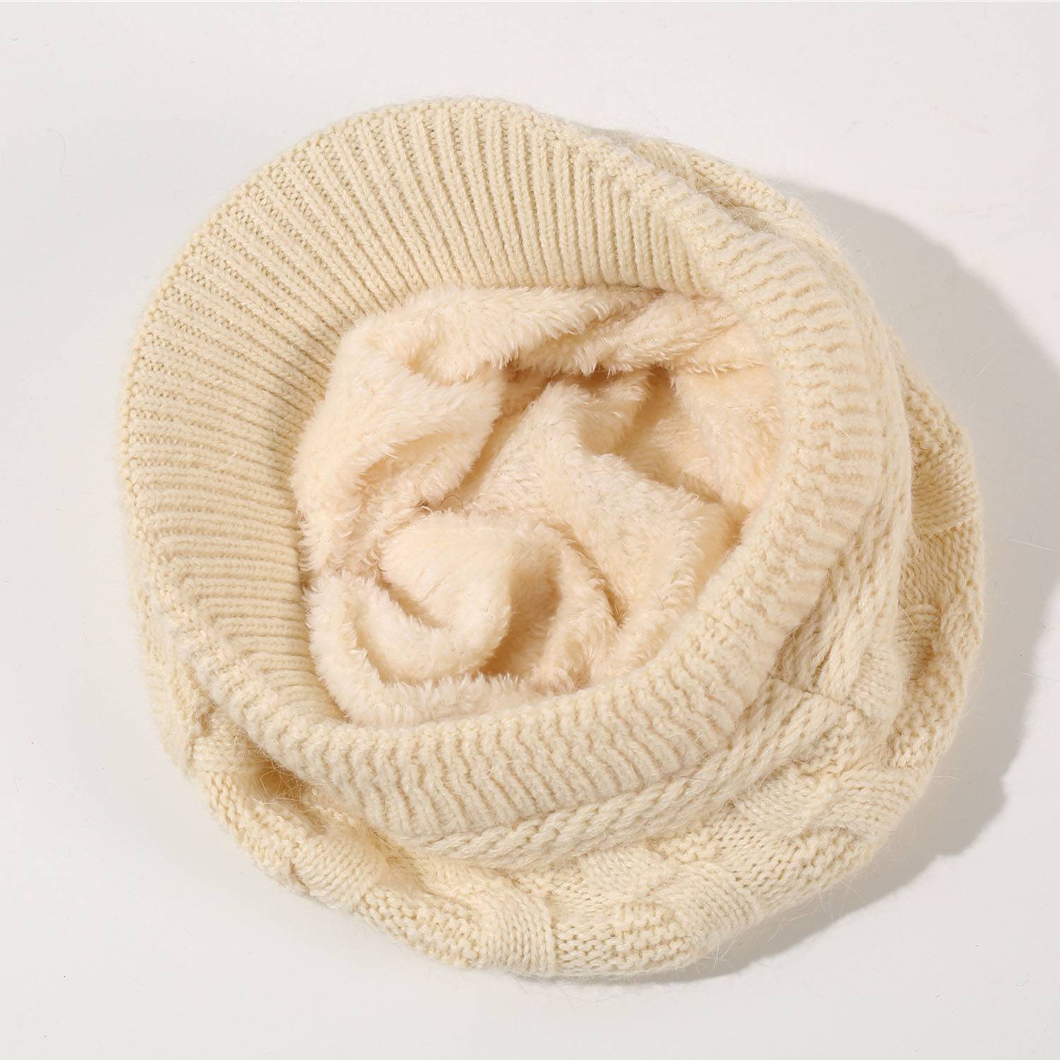 Women's Winter Warm Loose Knit Hat - With Brim" 5
