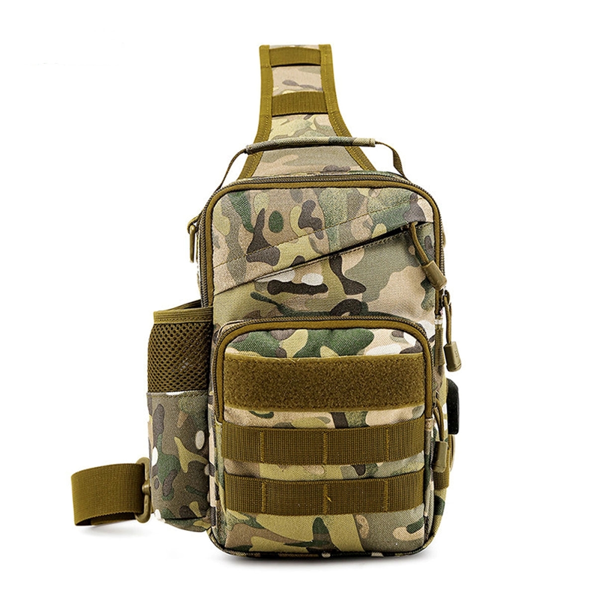 Tactical Molle Chest Bag with USB Charge Port 8