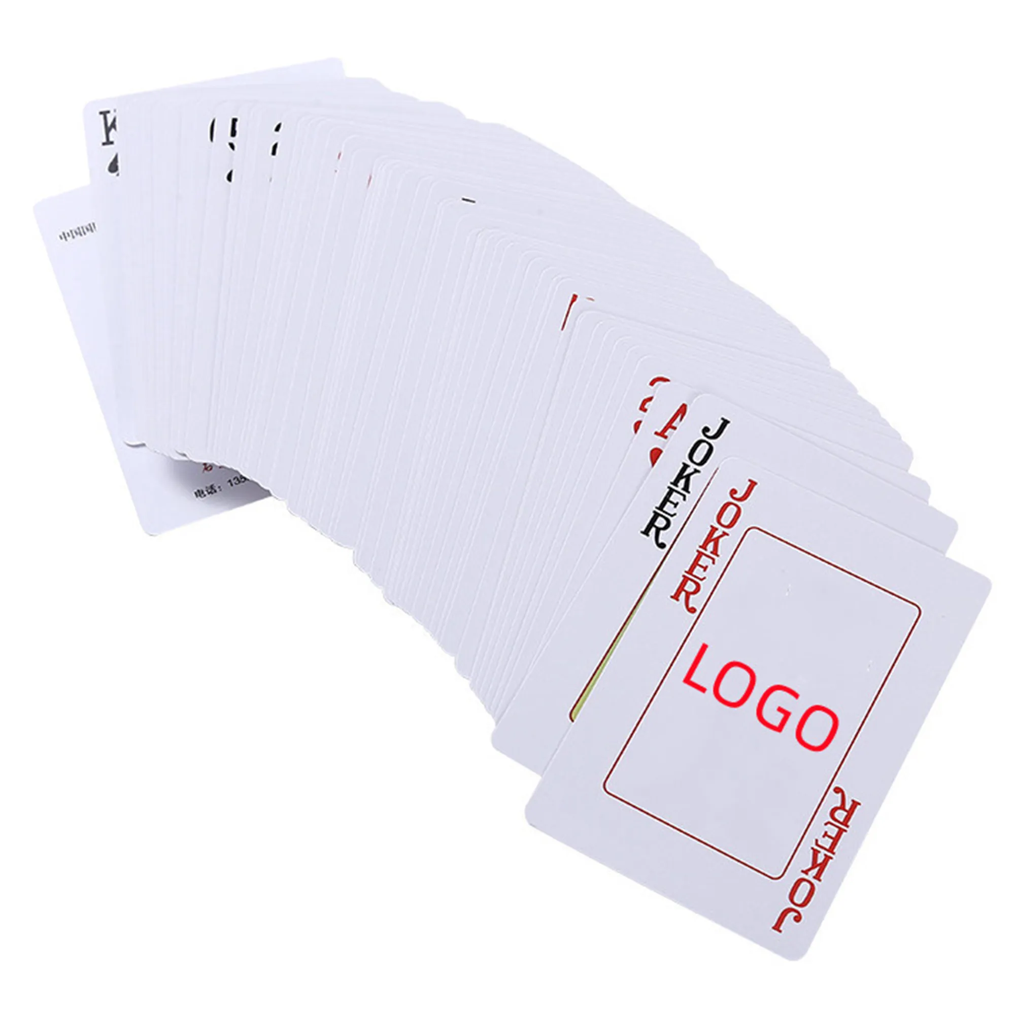 Playing Cards POKER Size Adversting 2