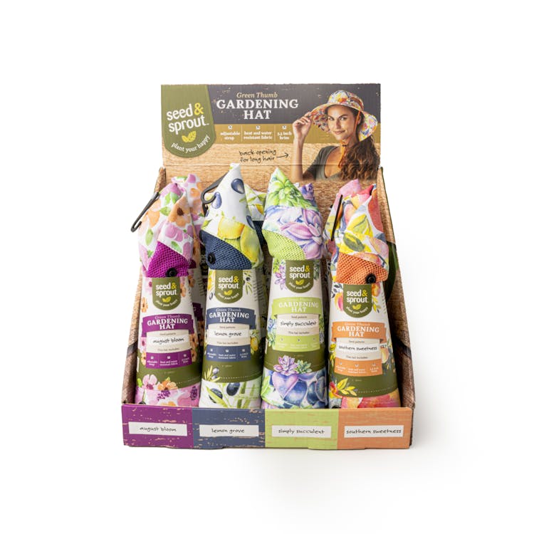 Gardening Hats - Foldable 4 Flower Styles 1