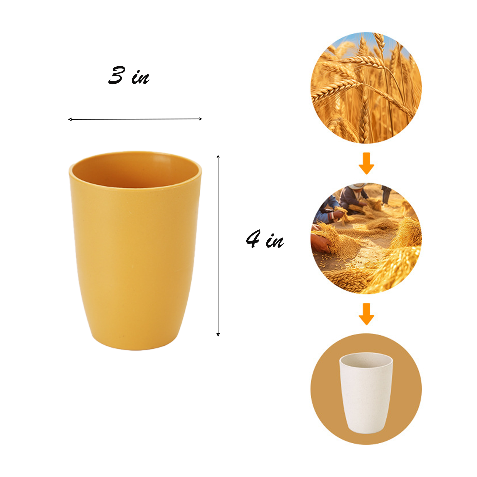Plastic Toothbrush Mouthwash Cup 8