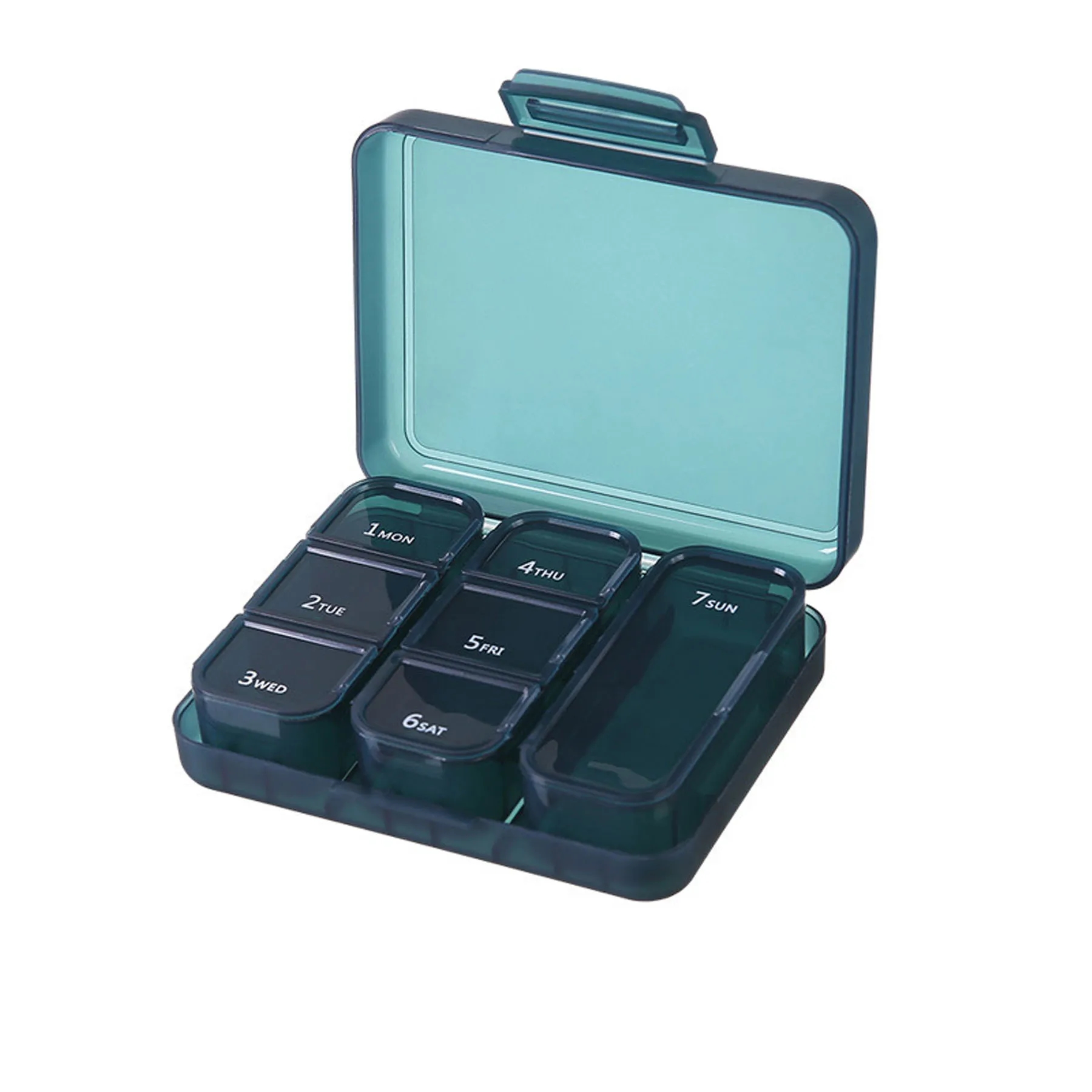 Portable Multi Grid Pill Box 6